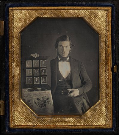 Portrait of Unidentified Daguerreotypist by Unbekannt Unbekannt